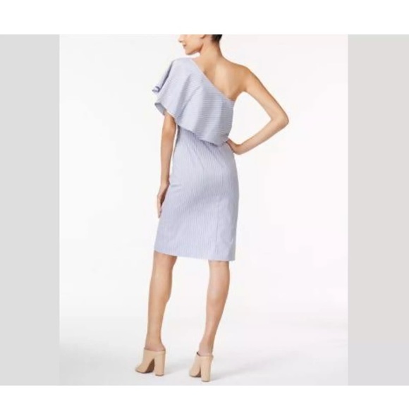 Womens One Shoulder Dress - Picture 2 of 3